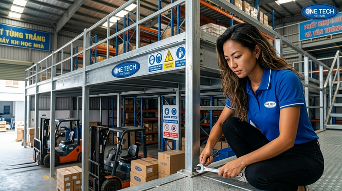 Bảo trì kệ sàn mezzanine Khánh Hòa định kỳ