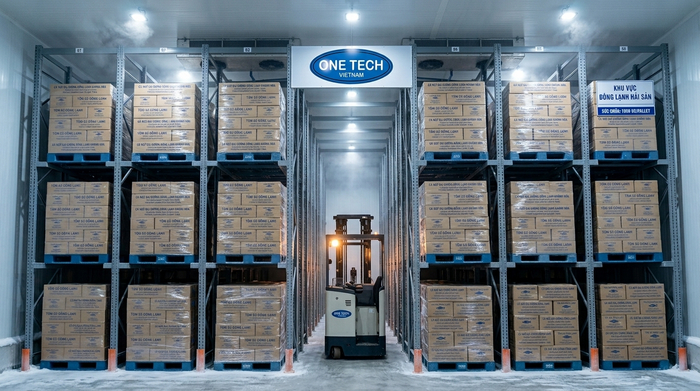 Kệ pallet Drive In cho kho lạnh hải sản Khánh Hòa Kệ pallet Drive In cho kho lạnh hải sản Khánh Hòa