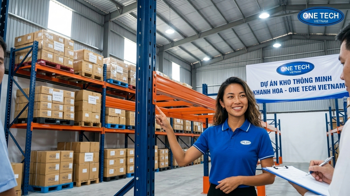 Quy trình lắp đặt kệ kho thông minh Khánh Hòa