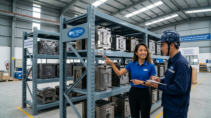 Đào tạo vận hành kệ khuôn sau bàn giao Đào tạo vận hành kệ khuôn sau khi bàn giao cho khách hàng