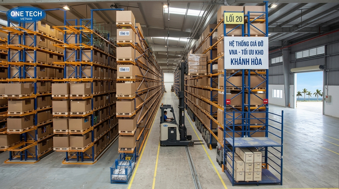 Kệ Narrow Aisle Khánh Hòa tối ưu kho vận ven biển Kệ Narrow Aisle Khánh Hòa trong kho vận ven biển