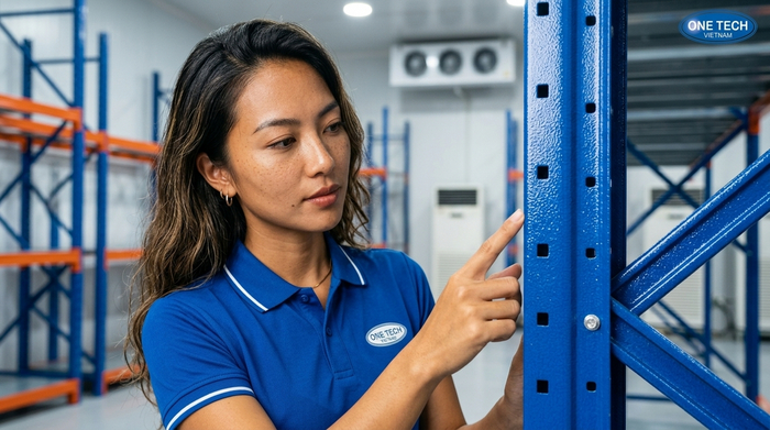 Kệ chịu ăn mòn trong môi trường biển Khánh Hòa Kiểm tra lớp sơn phủ kệ chịu ăn mòn trong môi trường biển