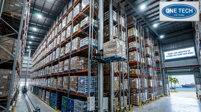 Stacker Crane cho kho logistics ven biển Khánh Hòa Stacker-Crane Khánh Hòa cho kho logistics Cam Ranh và Vân Phong