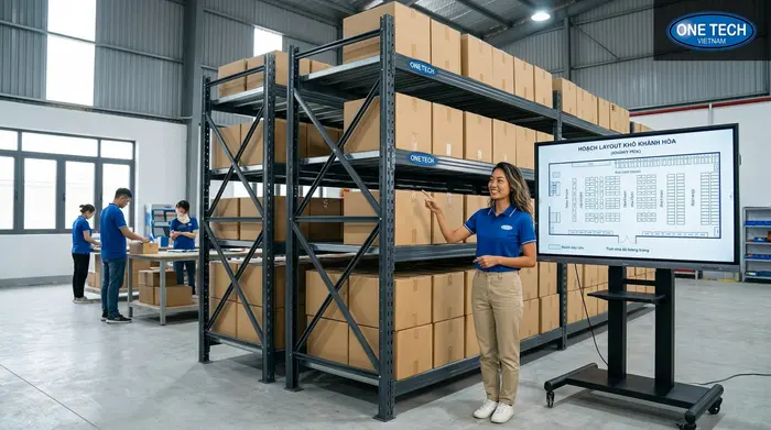 Tư vấn kệ Push Back Khánh Hòa Tư vấn kệ Push Back Khánh Hòa theo mặt bằng kho thực tế