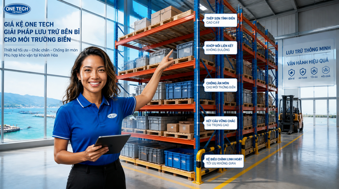 Yếu tố môi trường biển khi chọn kệ kho logistics Khánh Hòa Môi trường biển Khánh Hòa ảnh hưởng đến độ bền kệ kho logistics