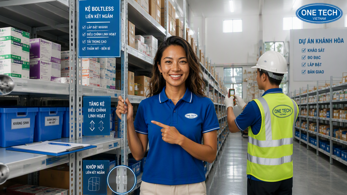 Quy trình triển khai kệ kho dược phẩm Khánh Hòa Quy trình lắp đặt kệ kho dược phẩm tại Khánh Hòa