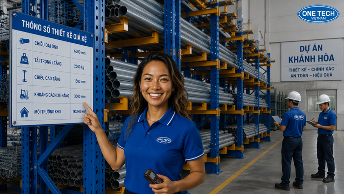 Thông số thiết kế kệ để ống thép Thông số cần đo khi thiết kế kệ để ống thép Khánh Hòa